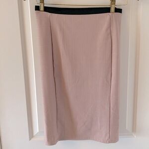 Zara light pink skirt with elastic waist band
